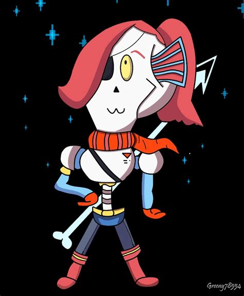The Child Of Papyrus Undyne By Greeny78554 On Deviantart
