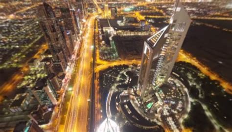 Timelapse Sheikh Zayed Road In Dubai