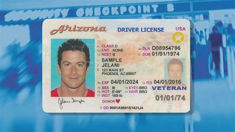 Arizona Driver License Design Fasrcreate