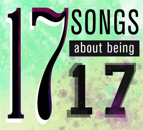 You made me feel happy for knowing you. Playlist: 17 songs about being 17 // The Observer