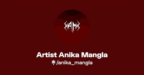 Artist Anika Mangla Instagram Linktree