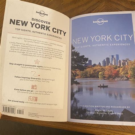 Travel Guide Ser Lonely Planet Discover New York City 2017 By