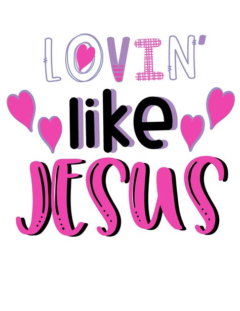 Love Like Jesus Svg Jesus Svg Christian Svg Valentines Day Etsy