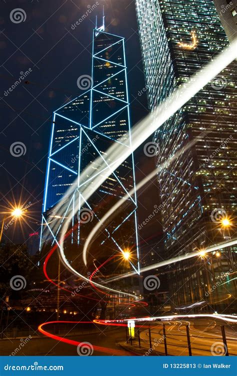 Bank Of China Building Hong Kong Stock Image Image Of Building