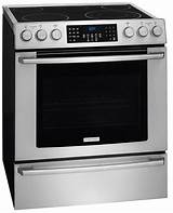 Freestanding Electric Range With Front Controls