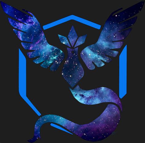 Galaxy Team Mystic Logo By Colorsplashtheartist On Deviantart