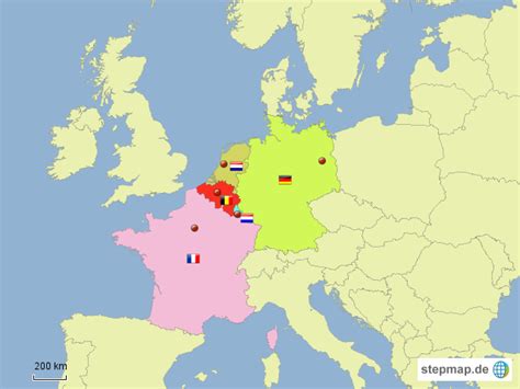 Landkarte belgien (sprachen in belgien). StepMap - Belgien und Nachbarländer - Landkarte für Belgien