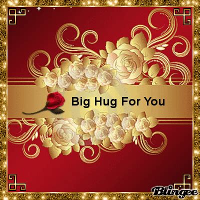 A big birthday hug for you today. big hug for you Picture #128981088 | Blingee.com