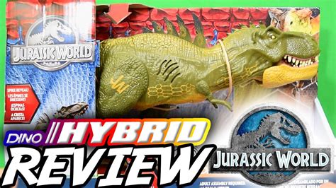 Hasbro Jurassic World Dino Hybrid T Rex Unboxing And Review Jurassic World Jurassic Park