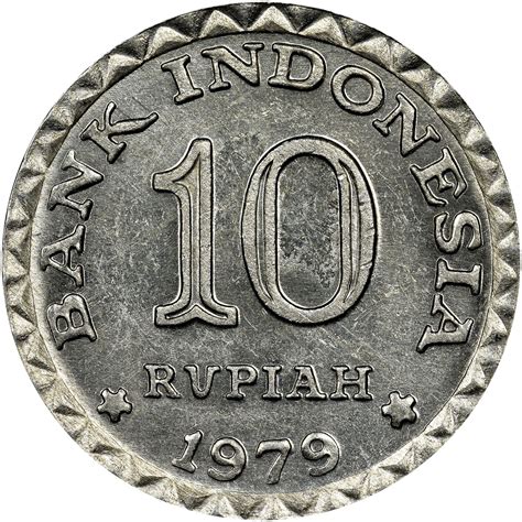 Indonesia 10 Rupiah Km 44 Prices And Values Ngc