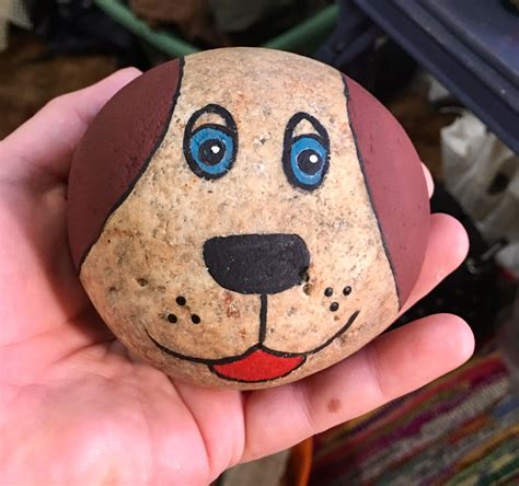8 How To Paint A Dog On A Rock Article Paintxa