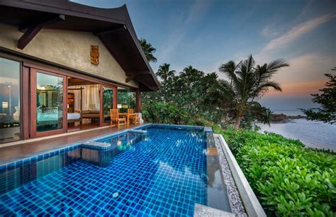 Pool Villa Beachfront Seaview Ko Samui Chaweng Boutique Hotels Resorts Nora Buri Resort