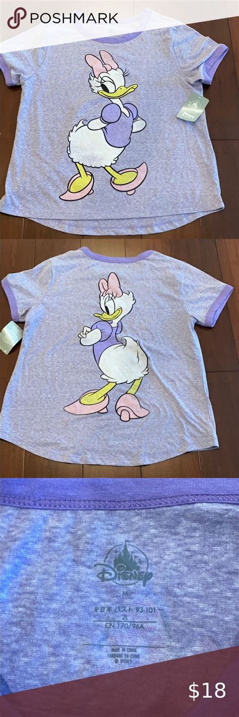 Disney Daisy Duck T Shirt Disney Shirts Daisy Duck Disney Tops