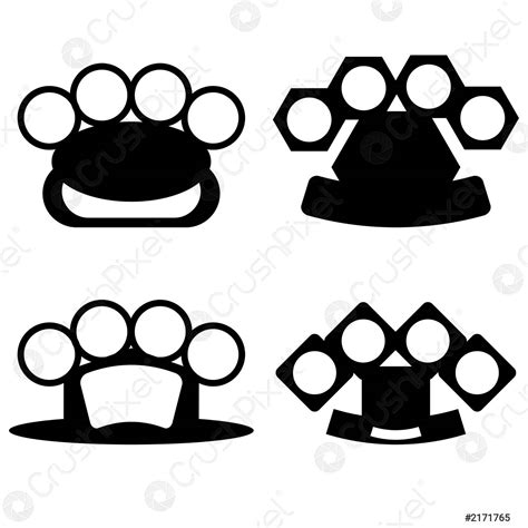 Brass Knuckle Stock Vector 2171765 Crushpixel