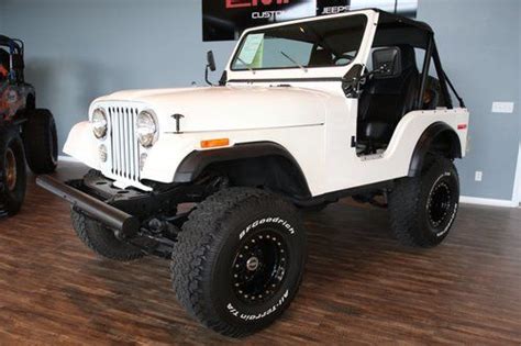 Malaysias leading fully integrated media company and south koreas cj o shopping co. 1977 White CJ-5 - Click to view build | Jeep cj5, Lifted truck