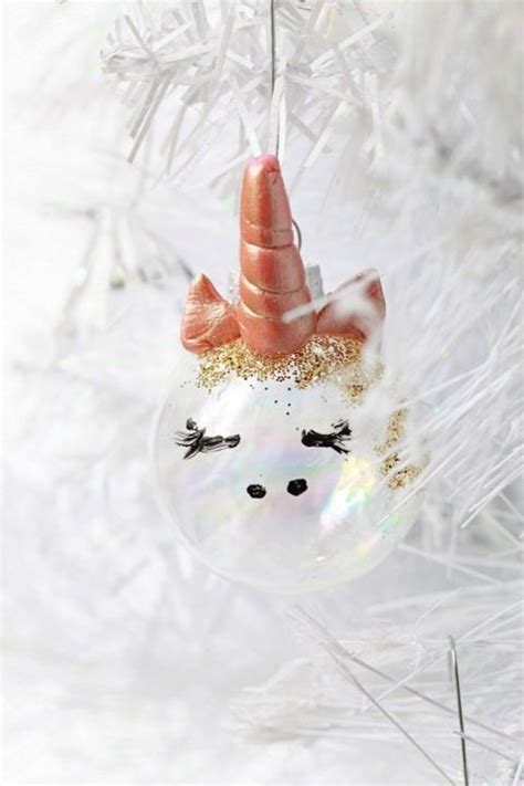 20 Unicorn Ornaments How To Diy Or Buy Fun Christmas Unicorns For Trees