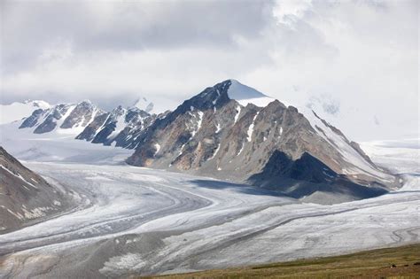 Tavan Bogd Mountains In Western Mongolia Western Mongolia