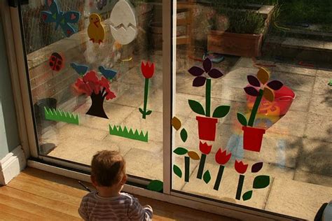 Spring Foam Window Murals Window Mural Imagination Tree Infant