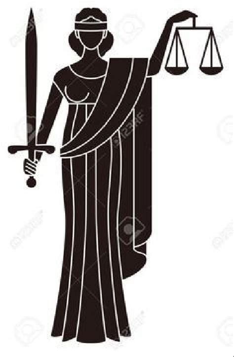 Themis Diosa De La Justicia Ilustracin Del Vector