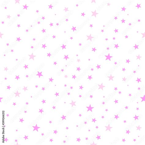 Pink And Purple Stars Background Seamless Pattern Vector Design