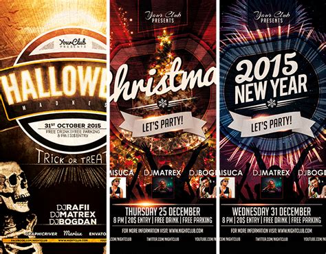 After the end of previous year people enjoy the happiness of new the new years flyer templates 2019 are stunning as well as high quality templates and look excellent. End of The Year Flyer Bundle by Mariux10 on DeviantArt