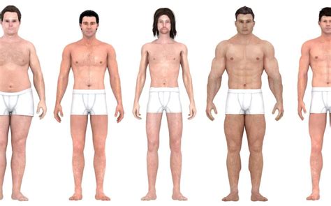 Revealing D Images Show How The Perfect Male Body Has Changed Over