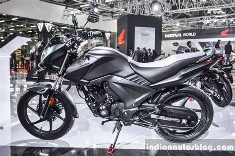 Honda CB Unicorn 160 Matt Grey colour at Auto Expo 2016