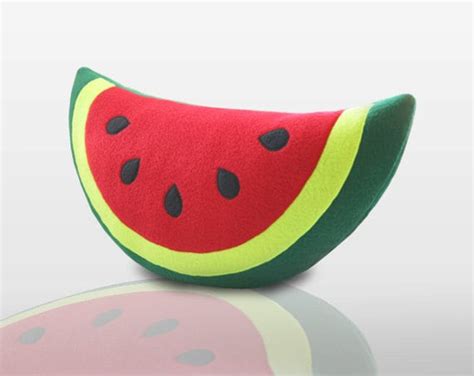 Watermelon Pillow Decorative Pillow By Winterpetals On Etsy
