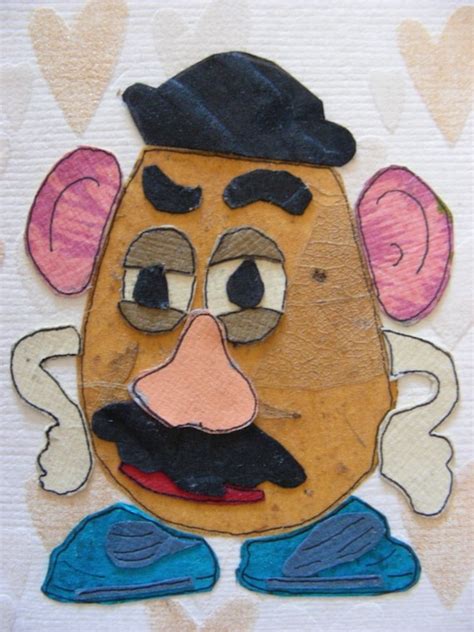 Mr Potato Head Greeting Card By Teresart On Etsy