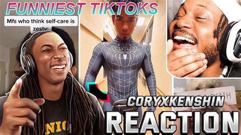 Coryxkenshin Try Not To Laugh Tik Tok 7 Reaction Youtube