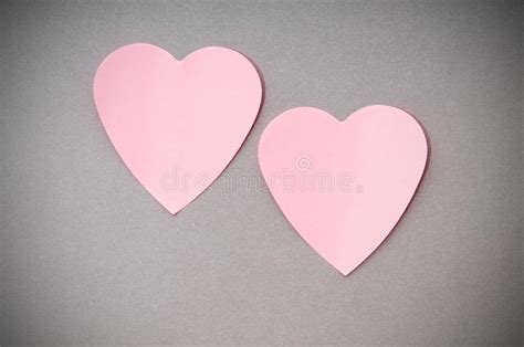 Heart Shaped Sticky Notes Stock Photo Image Of Adhesive 17986070