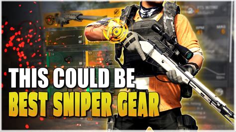The Division HOTSHOT GEAR SET Its Awesome BEST SNIPER GEAR SET YouTube