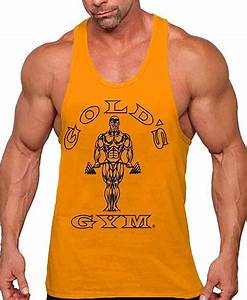 Gold 39 S Gym Tank Top Official Licensed Product Tt 1 L Gold