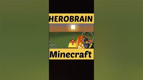 I Found Herobrain In Minecraft 🤯🤯shots Minecraft Viral Fyp