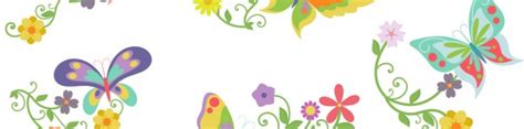 Cute Spring Flowers Set Semi Exclusive Clip Art Set For Digitizing And