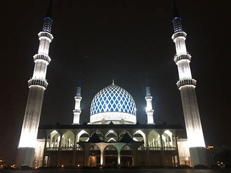 Mosquée sultan salahuddin abdul aziz (fr); Masjid Sultan Salahuddin Abdul Aziz Mosque(ブルーモスク ...