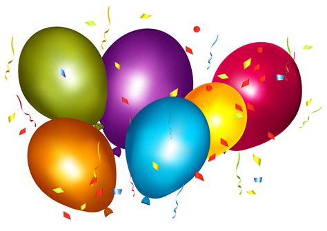 Balloons Confetti Png Download Image Png Arts