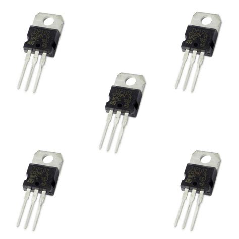 5 x TIP102 NPN Epitaxial Planar Silicon Darlington Transistor TO-220 ...