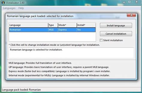 Install The Romanian Language On Any Edition Windows 7 And Windows