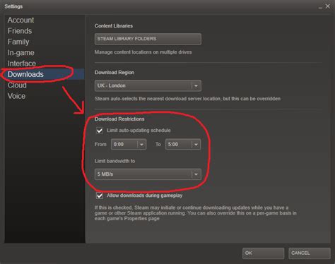 From the taskbar, type steam in the cortana search box. Is there any way to stop Steam downloading updates? - Arqade