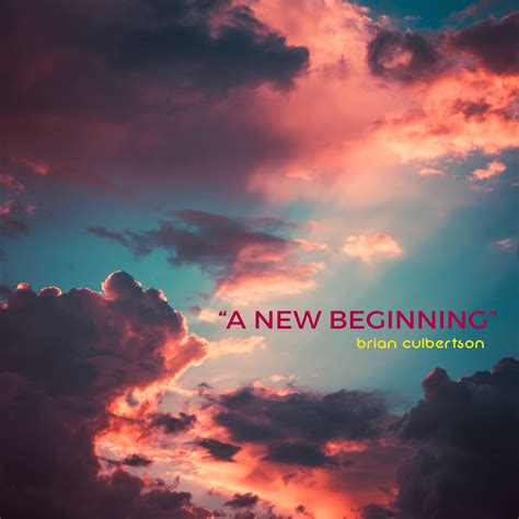 A New Beginning — brian culbertson