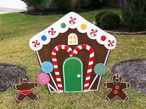 Gingerbread House For The Yard She Would Love This Christmas