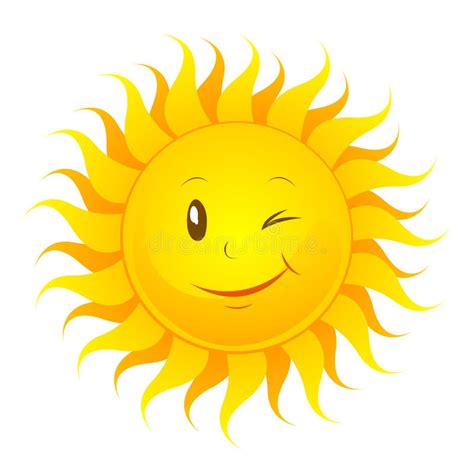 Funny Sun Stock Illustration Illustration Of Heat Climate 23843867