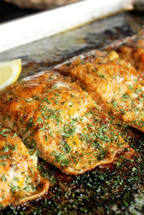 Easy to prepare and healthy. Easy Low Carb baked salmon recipe low cholesterol favorite ...