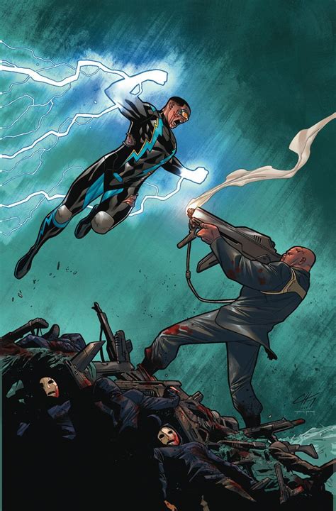 Creator reunion this weekend, new comic this wednesday. league-of-extraordinarycomics: "Black Lightning by CLAYTON ...