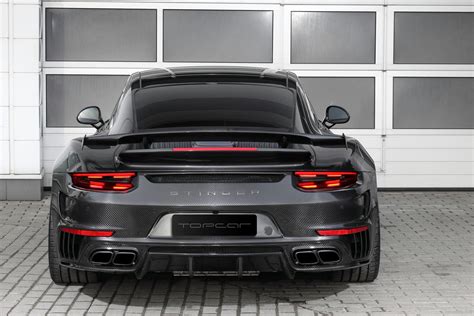 All Carbon Porsche 911 Stinger Gtr Kit From Topcar Is Jaw Dropping