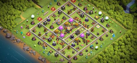 Farming Base Th11 With Link Anti 2 Stars Anti Everything Clash Of Clans 2023 Town Hall