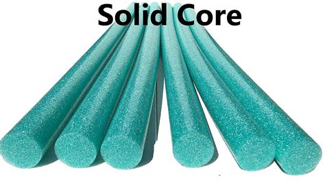 Solid Core Extra Long 60 Swim Noodles 6 Pack Deluxe Solid Core Foam