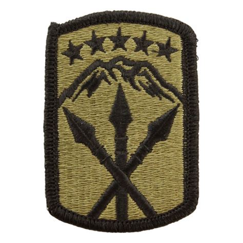 593rd Sustainment Brigade Scorpion Ocp Patch With Hook Fastener