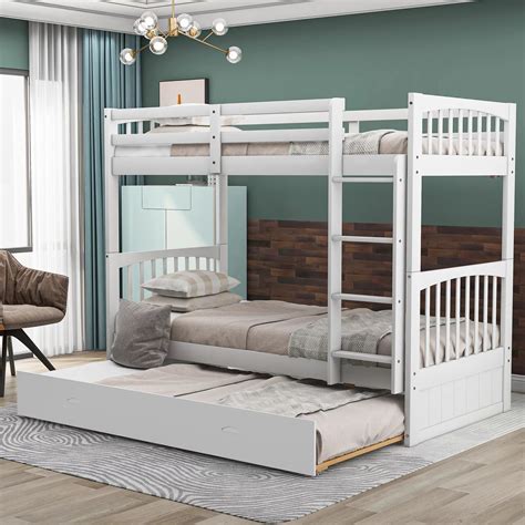 Merax Twin Metal Bed With Trundle Frame Set Black Hanaposy